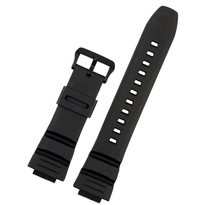 16mm For Casio MCW-100H 110H watchband WV-200 AE-2000 2100 W-S220 HDD-S100 resin silicone strap Sports Waterproof Wristband Belt