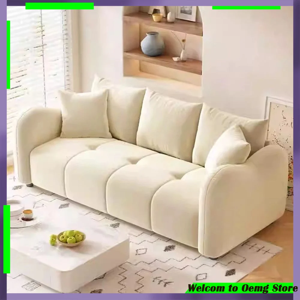 

Waterproof 3 Seater Armrest Sofa Nordic Design Modern Living Room Lounge Furniture Perfect Reading Canape Salon Home Decoration