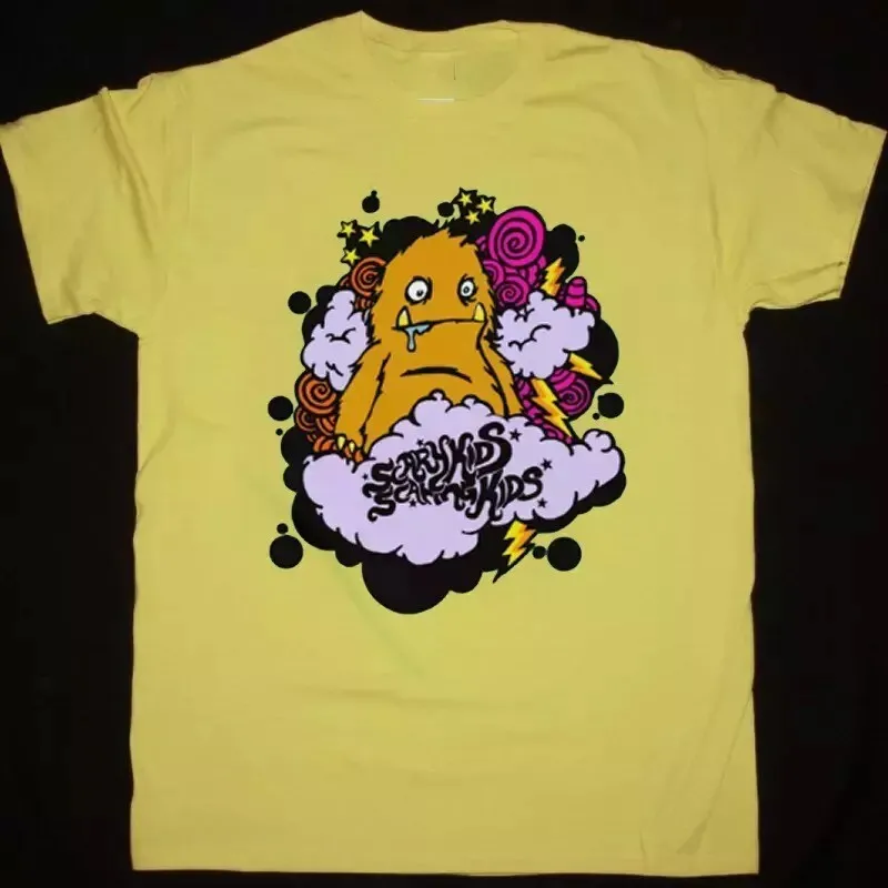 Scary Kids Scaring Kids Tour Band Gift For Fan S to 5XL Yellow T-shirt BL1499