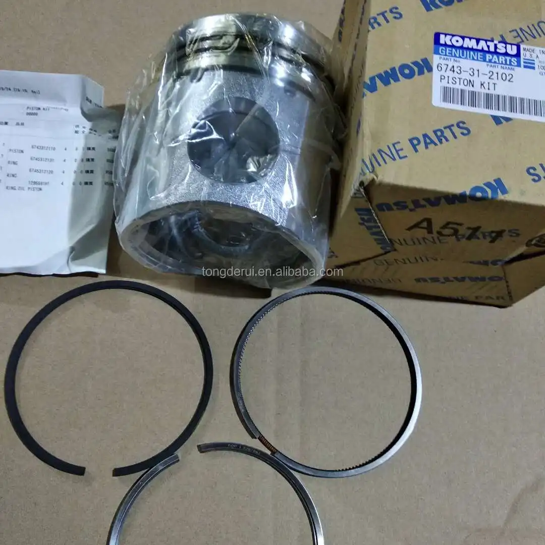 TLF 6745-31-2150 مكبس جرافة D65EX-16 أجزاء المحرك 6745-32-2110 محرك إصلاح اسطوانة بطانة #6