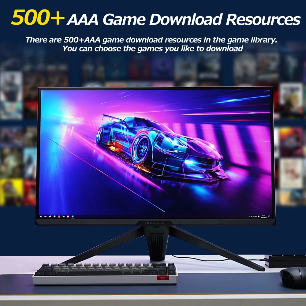 500 + AAA PC Game Recursos de - Retro Gaming Batocera avaliação e preço