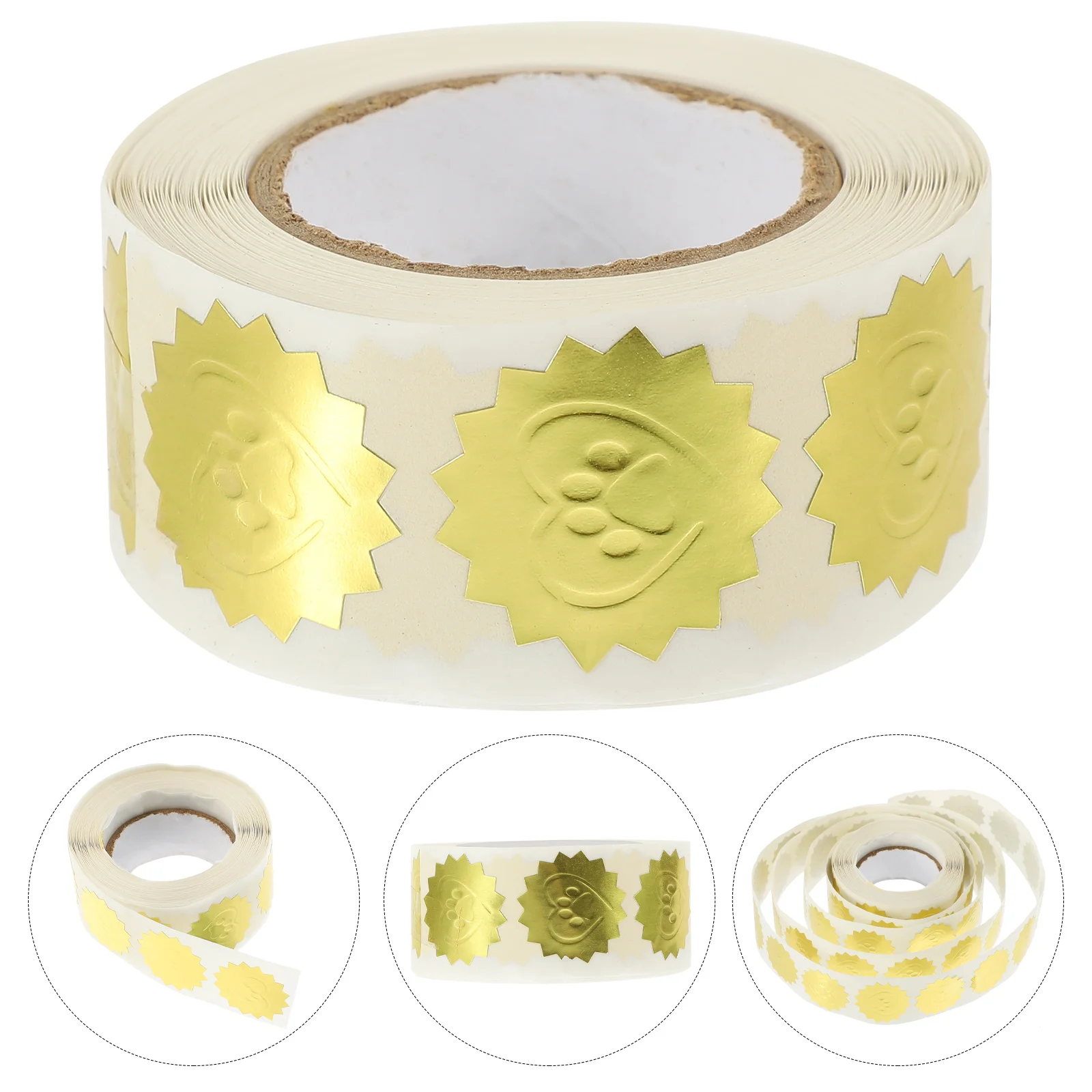 

1 Roll Waterproof Seal Label Stickers Self Adhesive Envelope Sealing Stickers Custom Logo Decorative Gift Packaging