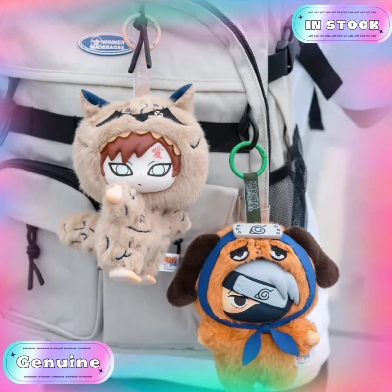 

В наличии Наруто слепая коробка Shippuden Kawaii Beast Party Series изысканные украшения фигурки и подвески плюшевые куклы подарки