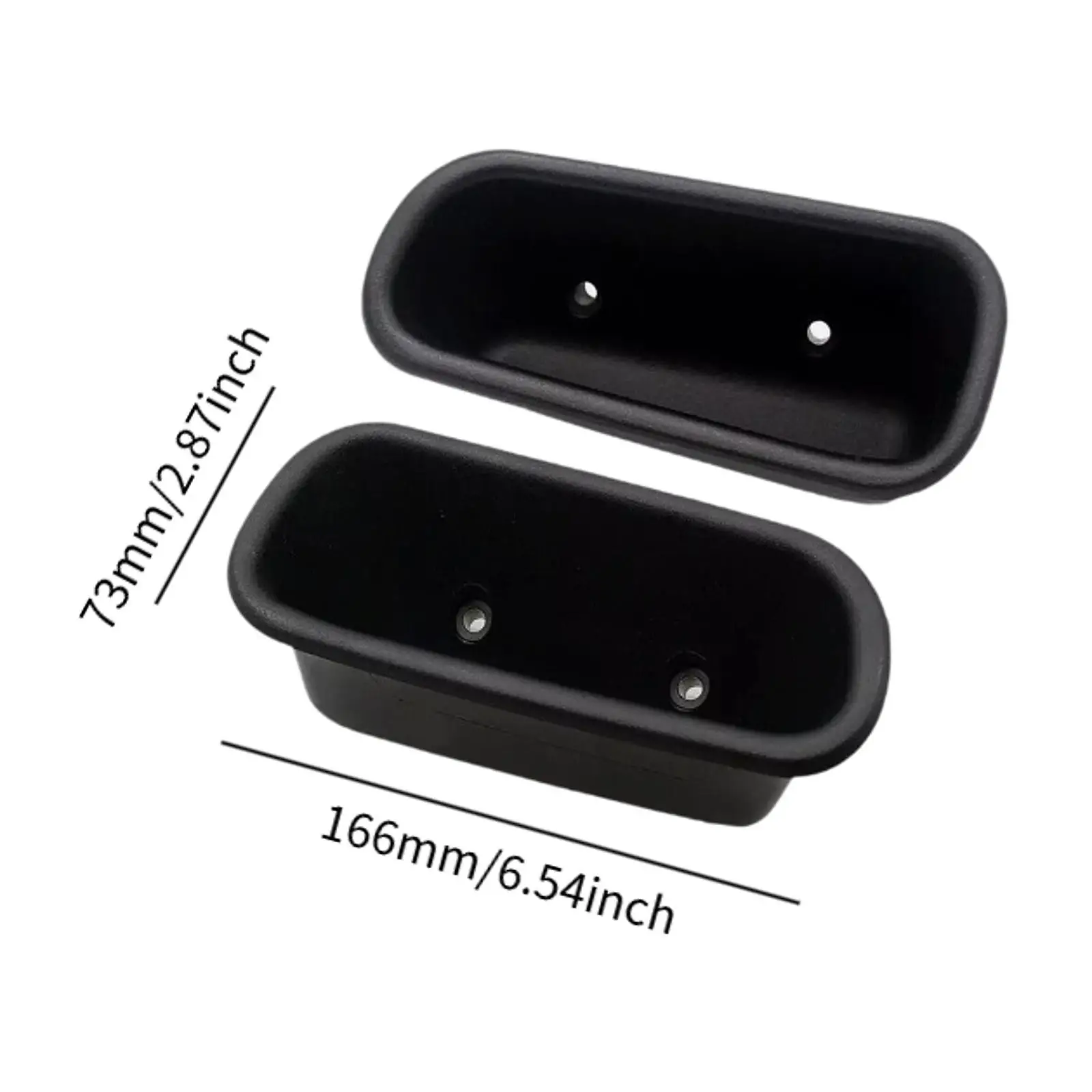 2 Pieces Front Door Pull Handle Cup 04741404 Fine Surface Processing Automotive Car Accessories Left and Right for 2500