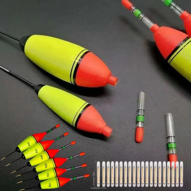 5pcs/lot Long Vertical Fishing Floats Bobber EVA High Quality Fishing Float 10g 20g 30g for Wonderful Tool for Fishing Lovers