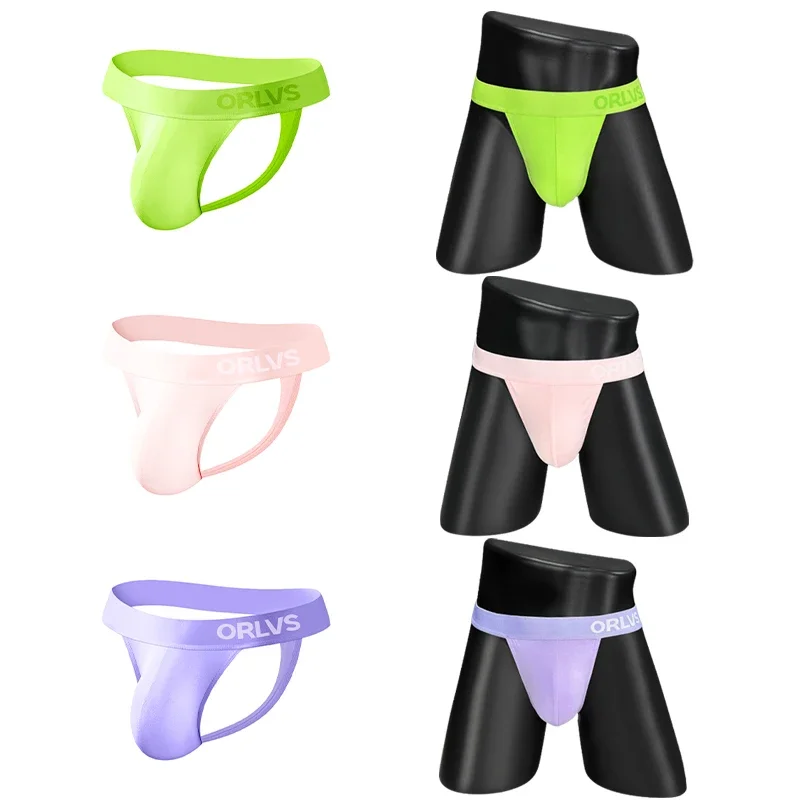 1/2/3 pcs  Men's High-cut Briefs Color Matching Comfortable Breathable Modal Soft Crotch Single-layer Underwear
