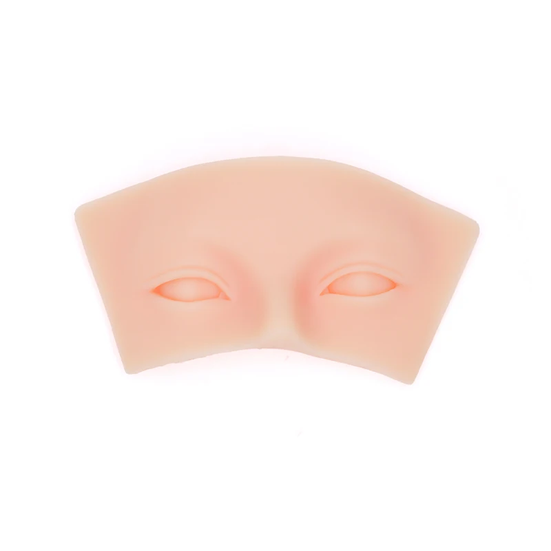 Tablero de entrenamiento de simulación de piel, maquillaje de ojos duradero, cosmetología, tablero de entrenamiento de salón para principiantes, maquillaje de ojos de silicona