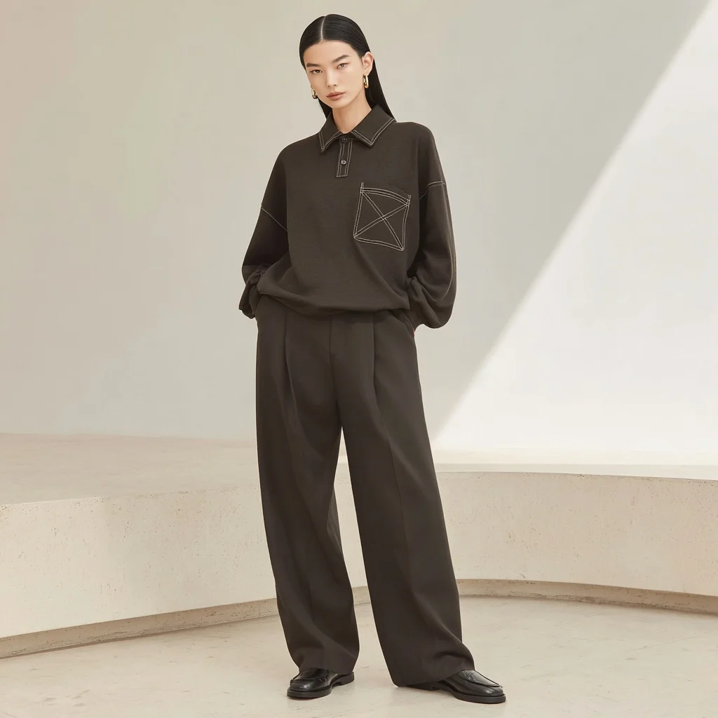 Sudadera con capucha holgada de manga recta para mujer, ropa informal, ajuste cómodo, moda de otoño e invierno, Top de calle