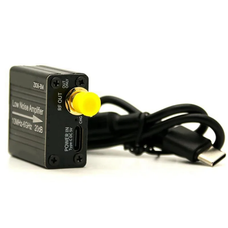 

Модуль предусилителя мощности LNA RF 100 кГц-6 ГГц/10 ГГц 20 дБ с высоким коэффициентом усиления LNA малошумящий усилитель-ABIU