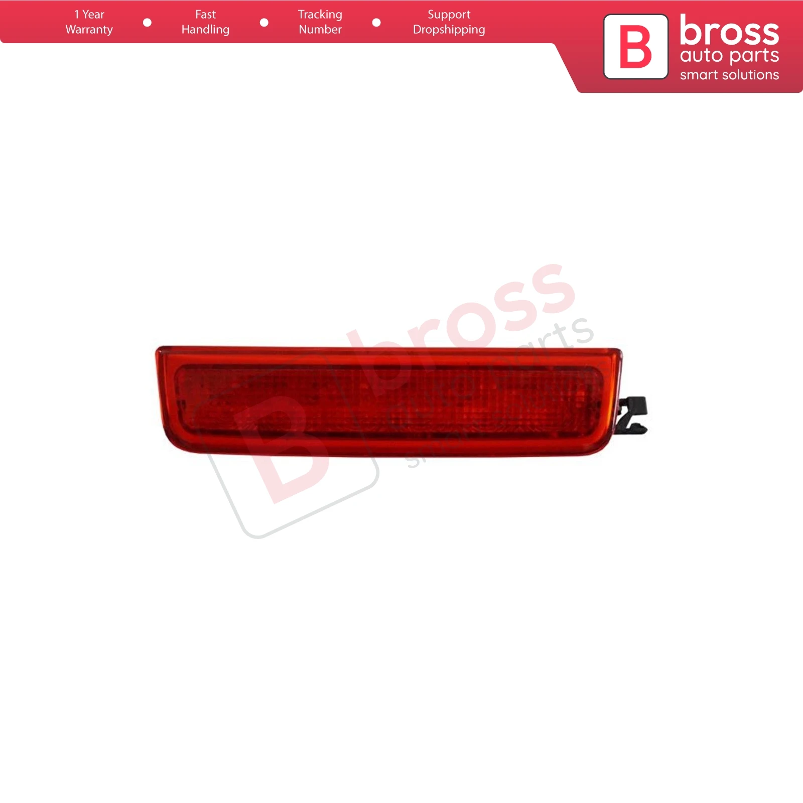 Bross Auto Parts BDP914 LED Rear Brake Light Lamp 2 K0945087C for VW Caddy MK3 2004-2015 Fast Shipment Ship From turkey