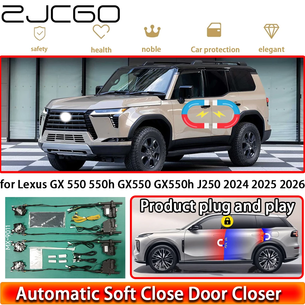 

for Lexus GX 550 550h GX550 GX550h J250 2024 2025 2026 Soft Close Door Kit Power Closing Latch System Auto Pull Door Easy Close
