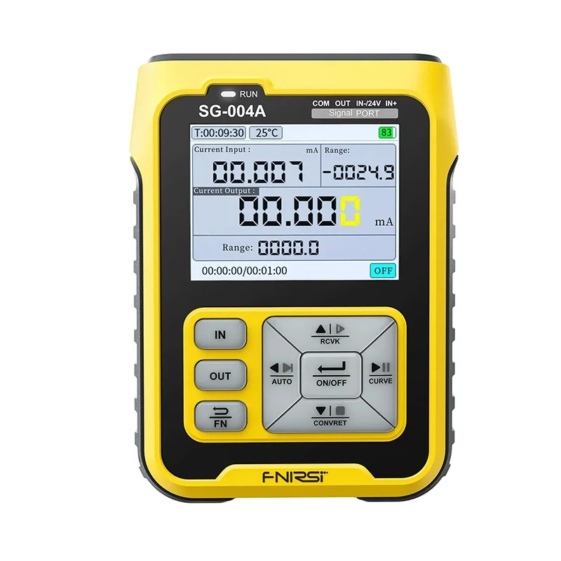 

2025 Hot SellFnirsi SG-004A Analog Signal Generator Multifunctional 4-20Ma Thermocouple Resistance Sine Waveform For Voltage & C
