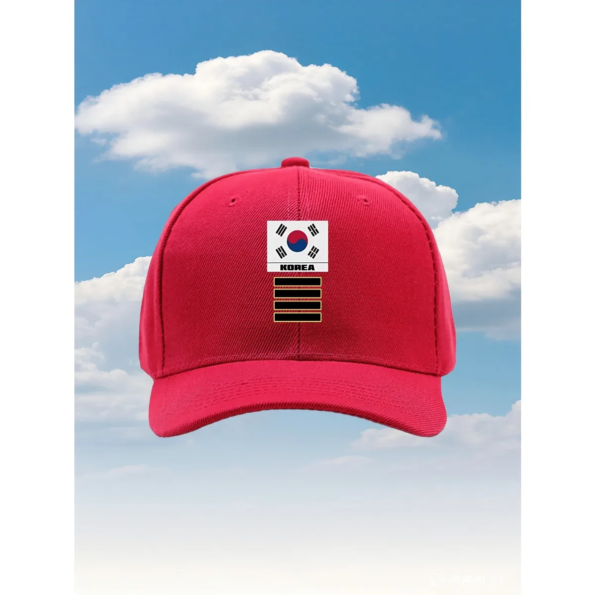علم جمهورية كوريا 2025 نموذج جديد قبعة سائق الشاحنة مع مقاس قابل للتعديل وتصميم مطبوع ممتع مثالي للخارجية أ #6