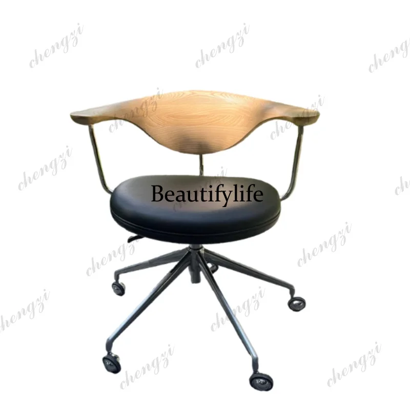 Silla de Oficina Italiana Minimalista TTT, Silla de Juego Moderna de Diseño, Sillas Portátiles de Oficina, Sillas de Oficina