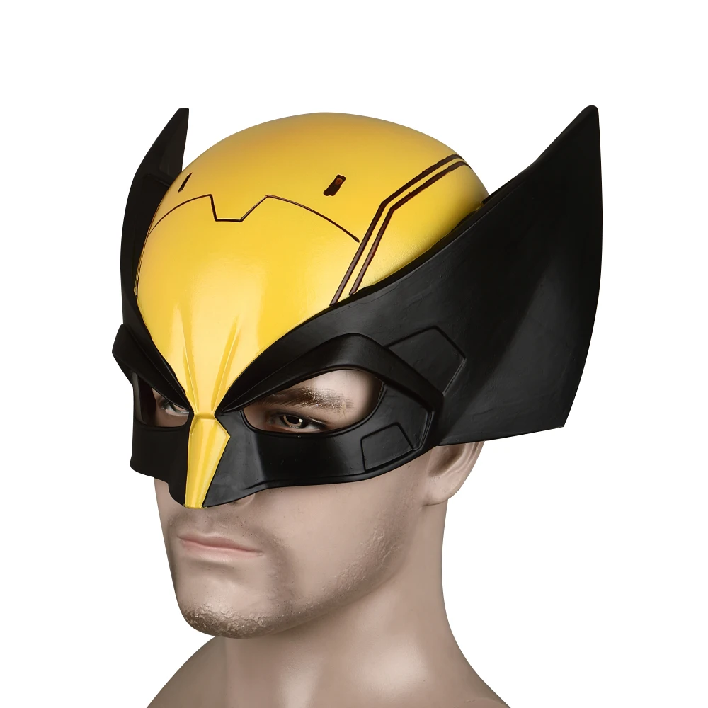 2024 Wolverine Mask Helmet James Howlett Mask Movie Deadpool Cosplay Halloween Costume Props for Adults High Quality