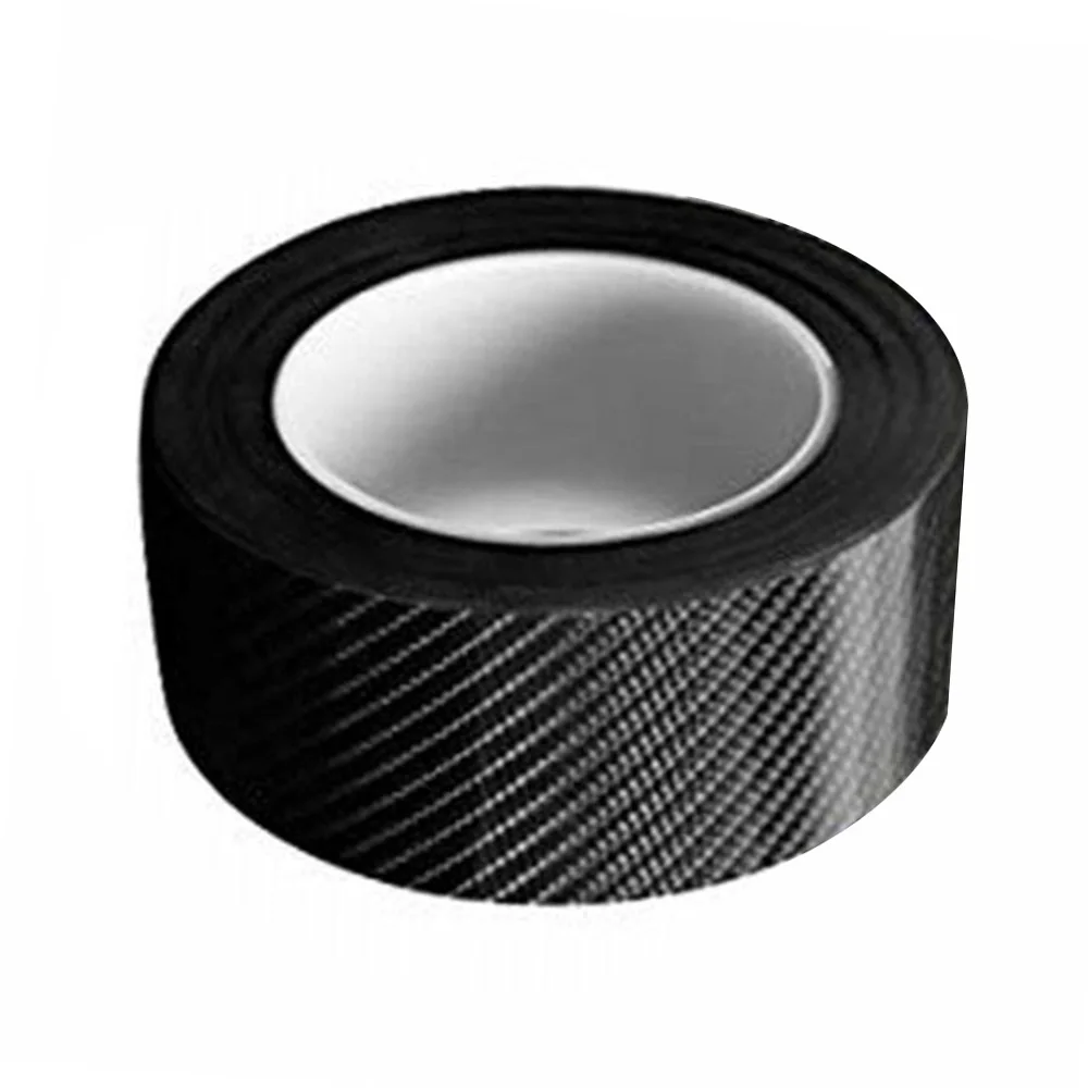 3CM*5M Carbon Fiber Vinyl Film Carbon Sticker Fiber Protector Sill Scuff Cover Car Door Body Anti Scratch Strip