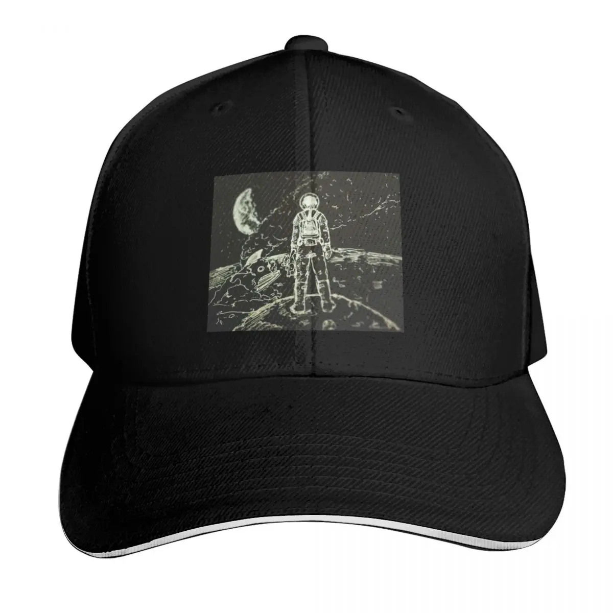 Grounded Astronaut Baseball Cap Sports Cap designer cap Anime hats for men Baseball Men Women's