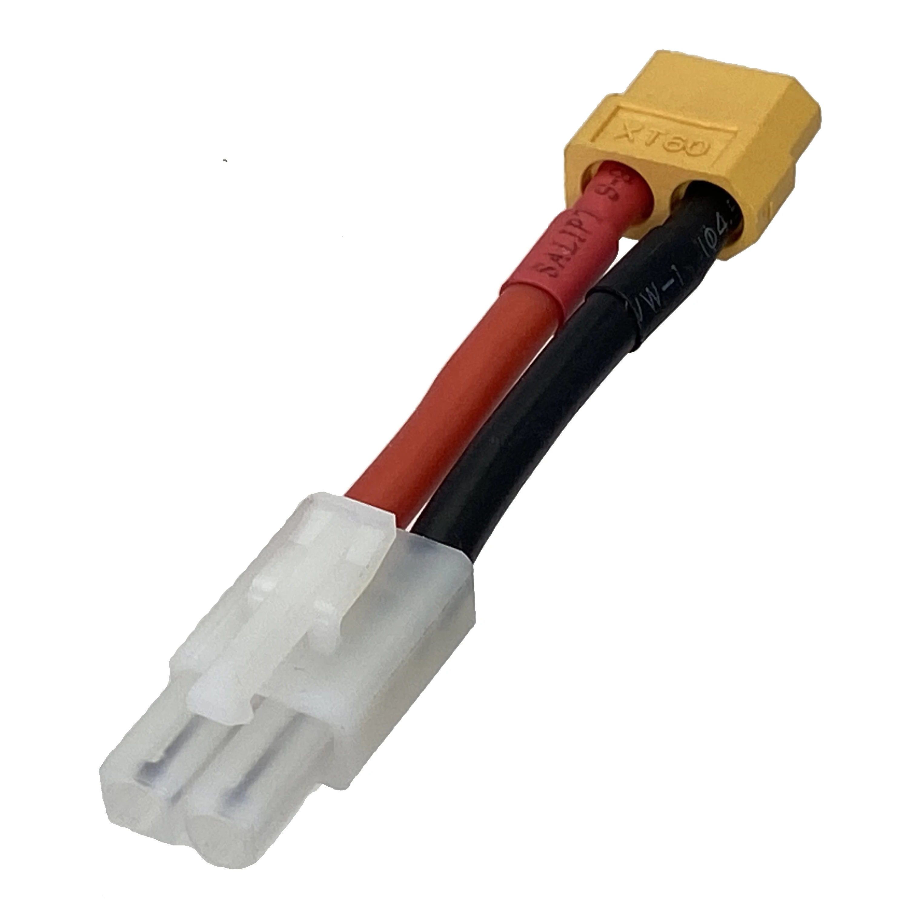 1 szt. żeńskie złącze XT60 XT-60 na męski adapter TAMIYA z przewodem 14awg
