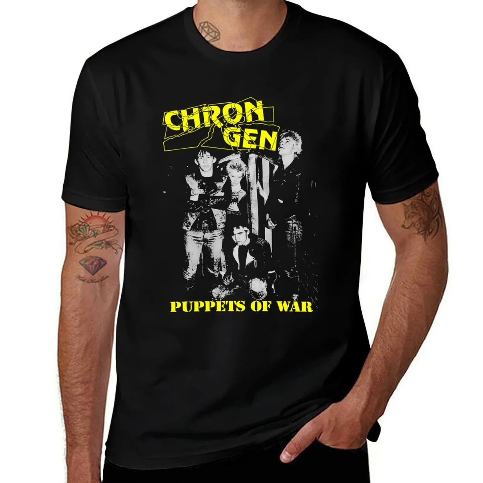 Paitning Chron Gen Gifts Women T-Shirt Work Outdoor for Men T-Shirt