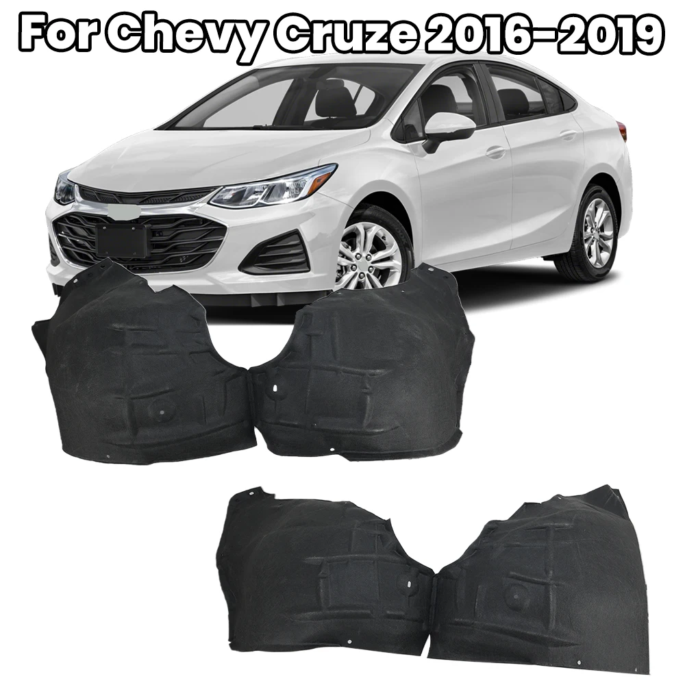 

Внутренняя панель переднего крыла для Chevy Cruze 2016-2019, замена ABS, левый и правый брызговик, накладка на крыло, внешние детали