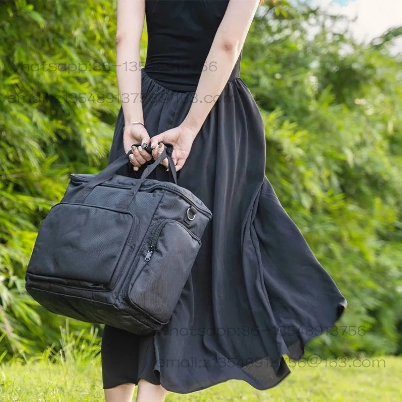 Portable oblique span thickened shockproof protection business trip portable computer storage bag