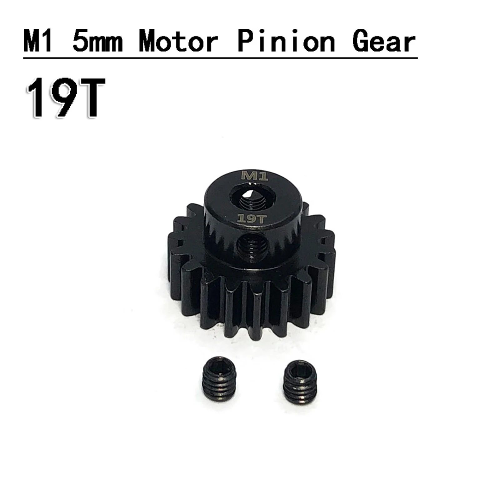M1 5mm 피니언 모터 11-22t 브러시리스 브러시 모터 기어 탄소강 브러시드 브러시리스 모터 피니언 기어 1/8 RC 버기 트럭용