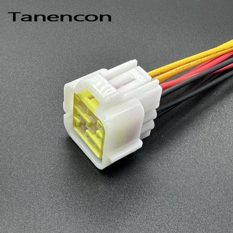 Connecteur de fil électrique étanche, 1 jeu de 9 broches, femelle et mâle, prise FW-C-9F-B, connecteur automatique FW-C-9M-B FW-C-9F-B