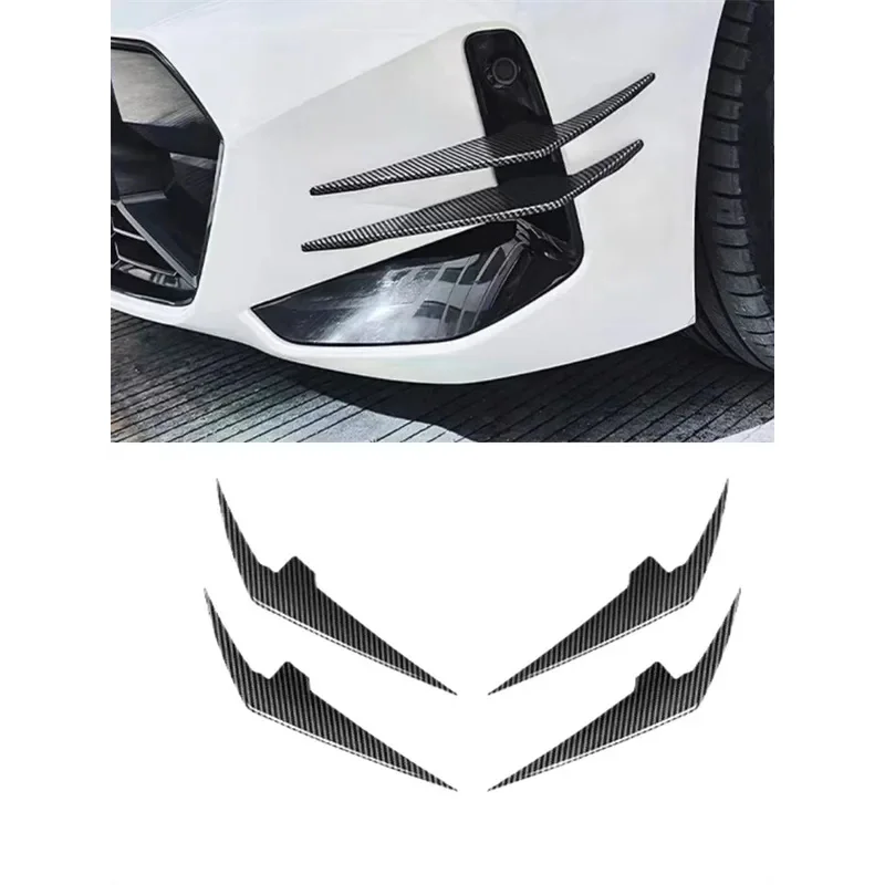 

For BMW G20 G28 2022 2023 2024 2025 ReaI Carbon Fiber Bumper Wind Knife Spoiler Kit