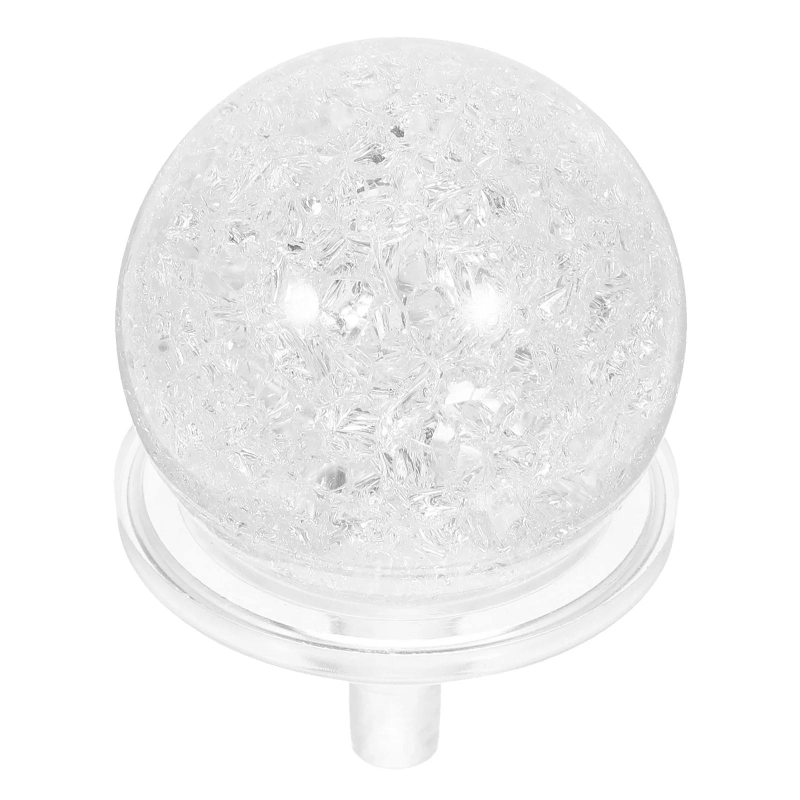 

Feng Shui Bubble Ball 5CM Ice Crack Crystal Sphere Decorative Fountain Home Office Desktop Aquarium nament Round Glass Art Gift