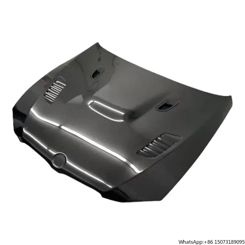 V Style Carbon Fiber Front Engine Hood Bonnet for  3 Series E90 M3 2008-2014 New Condition