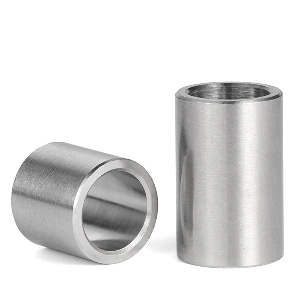 304 Stainless Steel M4 M5 Unthreaded Standoff Spacer Bushing Washer Round Hollow Gasket Sleeve OD 7~9mm Length 2-20mm