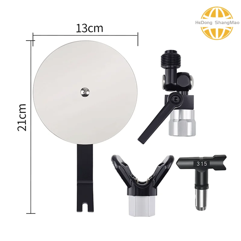 Airless Spray Gun Guide Spray Tool for 7/8'' Airless Paint Spray Gun Sprayers Extension Pole Airless Paint Sprayer Nozzle