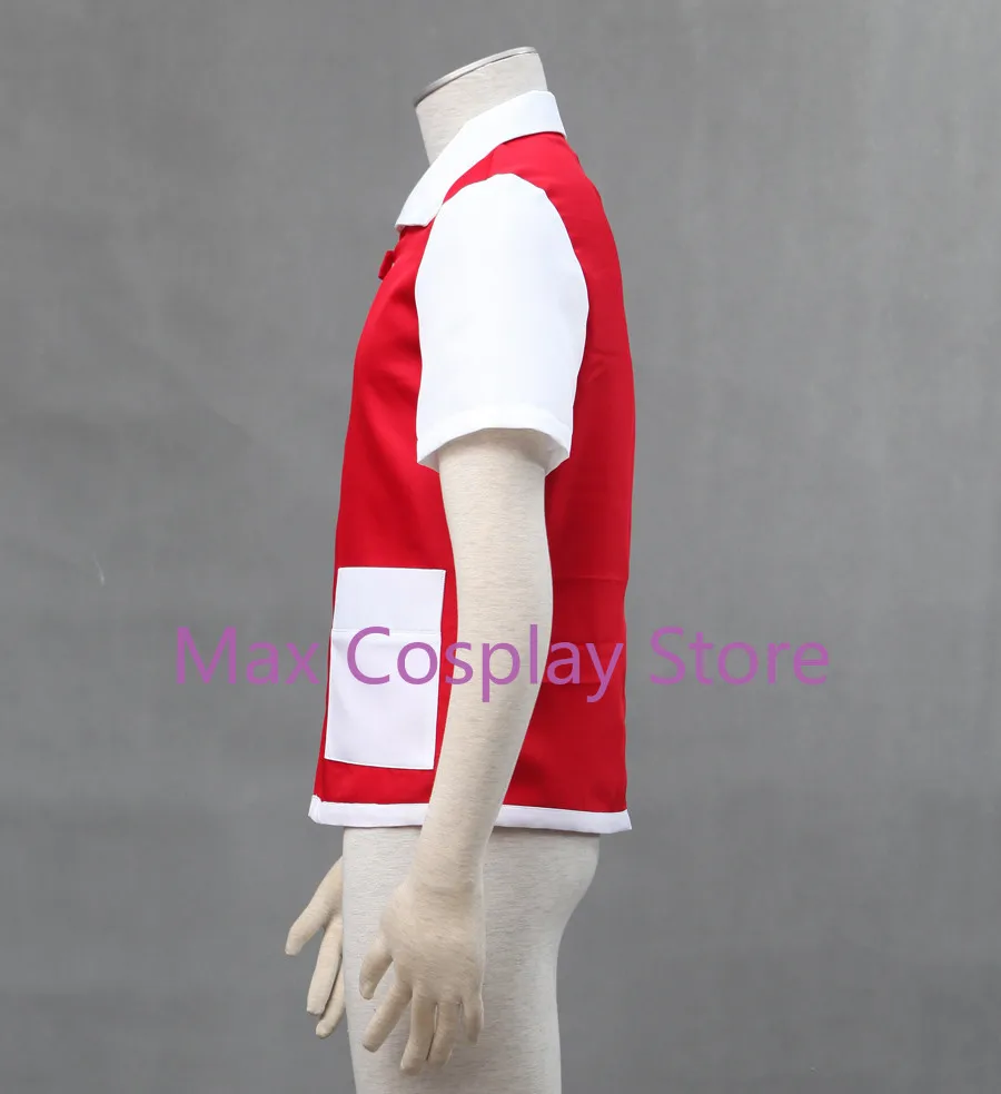 2016 New Style Hot Go Trainer Red Cosplay Costume