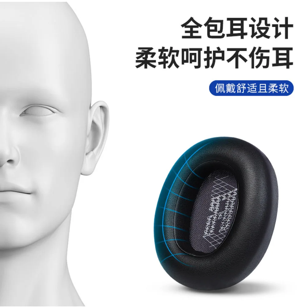 POYATU Ear Pads For JBL Live 650BTNC 660 E65BTNC Duet NC Ear Pads Headphone Earpad Replacement Cushions Cover Earmuff Repair image 2