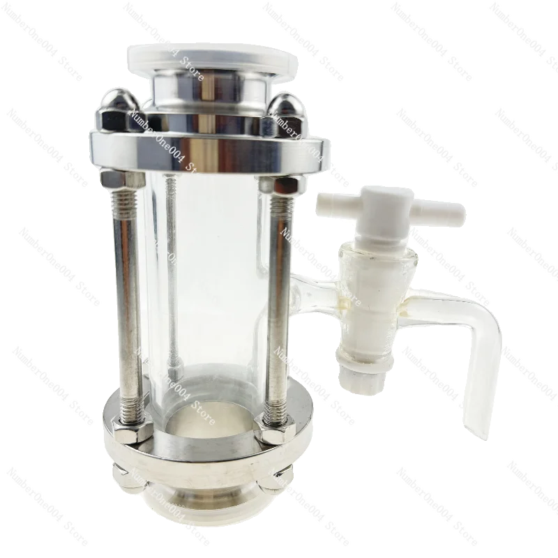 

Applicable To Quick installation pipeline sight glass with faucet sampling hygiene grade clamp sampling sight glass pipeline