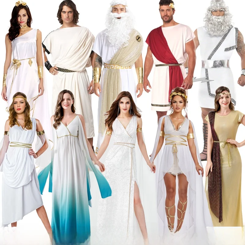 

Костюм на Хэллоуин для родителей и детей, юбка королевы бождя для взрослых, мыбитель, египетский фараон, арабский халат, полиэстер, этнический сценический костюм