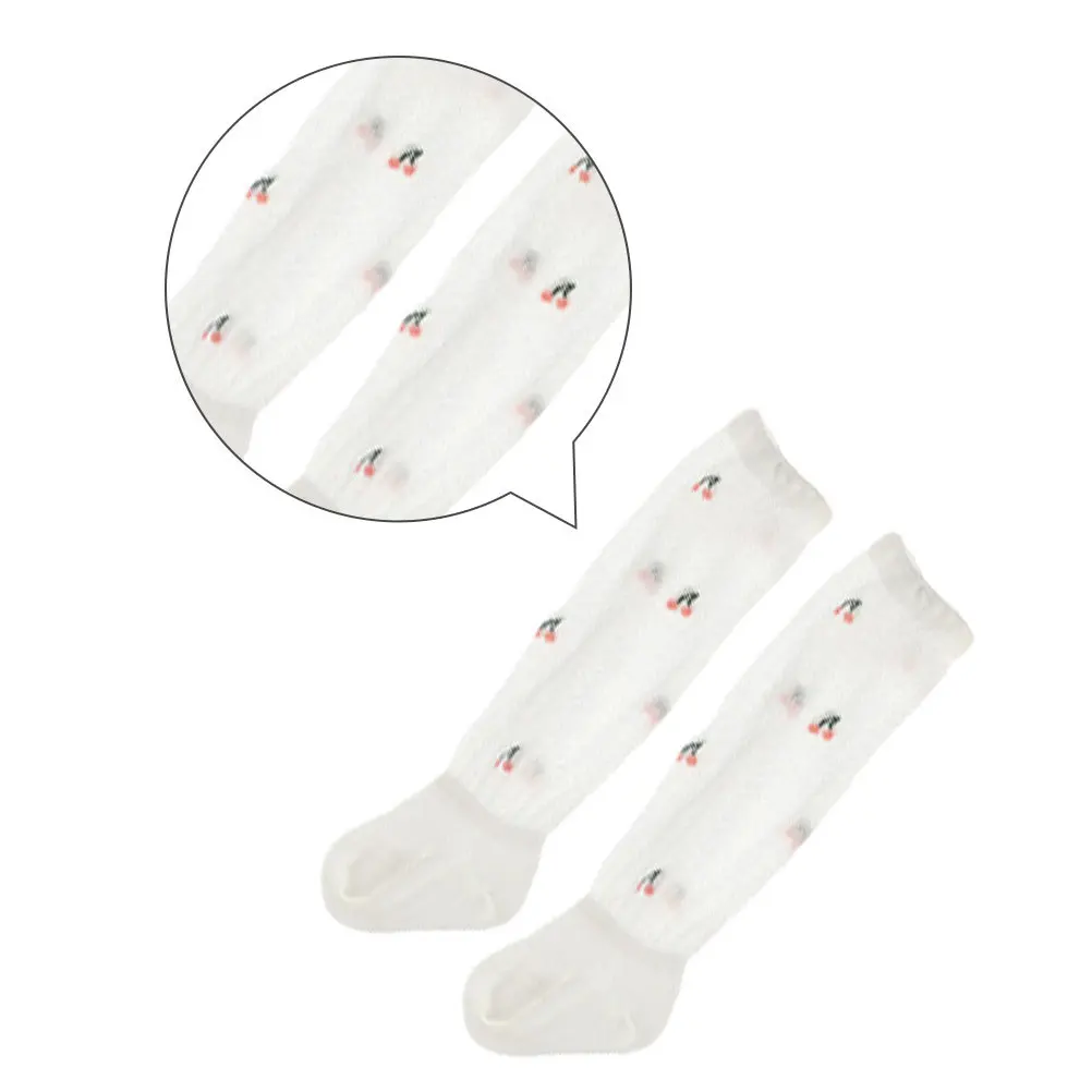

5Pairs Kids Anti-Mosquito Socks Cotton Breathable Soft Anti-Slip Baby Socks Toddler Long Stockings Baby Long Stockings
