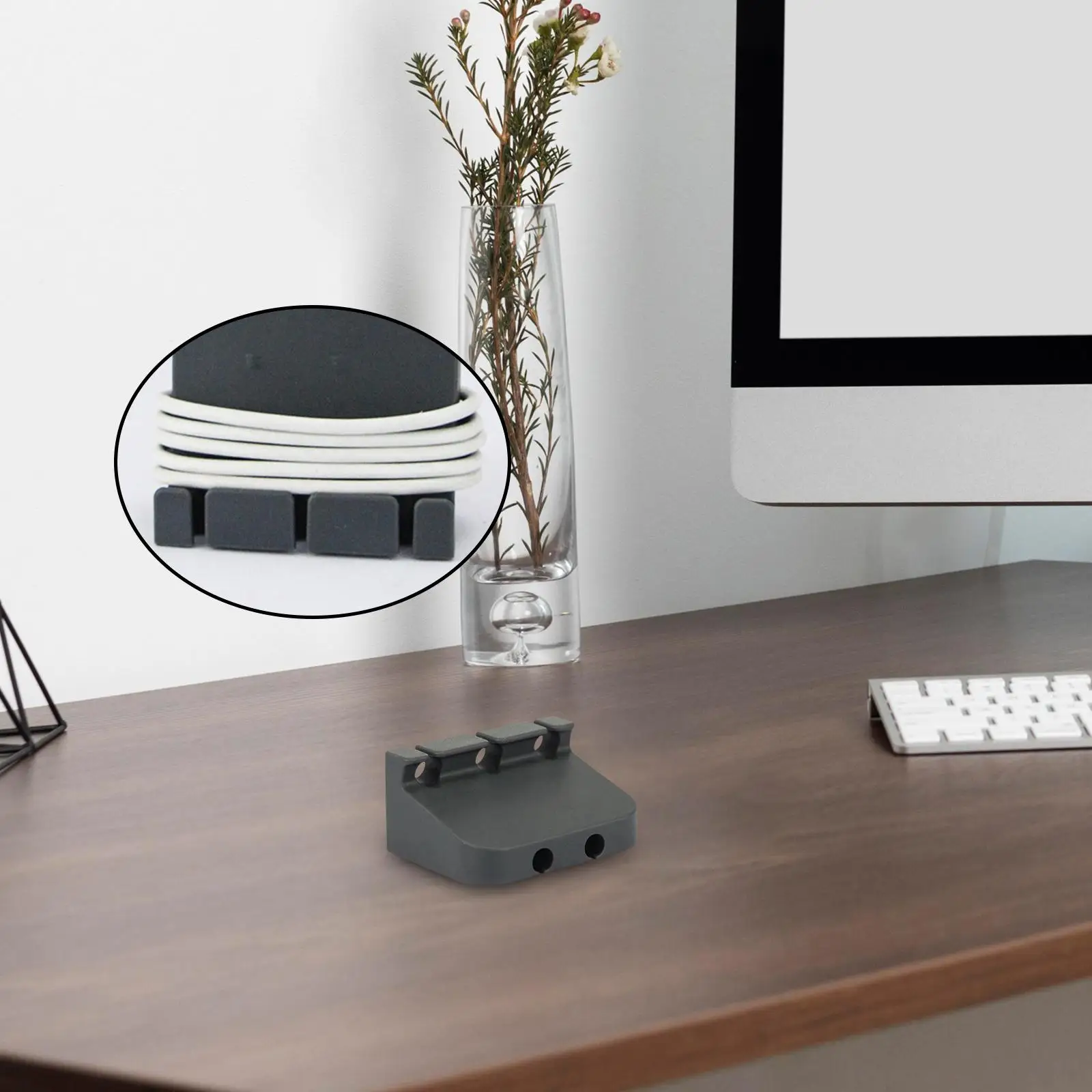 Weighted Cord Holder Storage Portable Fixture Wire Holder Keeper Organizer for