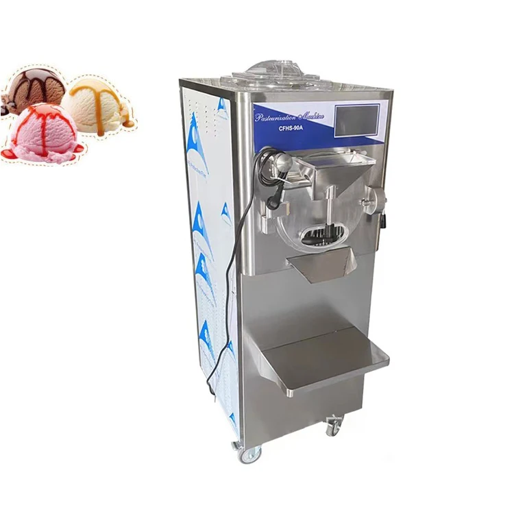 2026, best-selling China Factory Supply Italian Milk Yogurt Maker Commercial Roll Machine Hard Gelato Ice Cream Batch Freezer