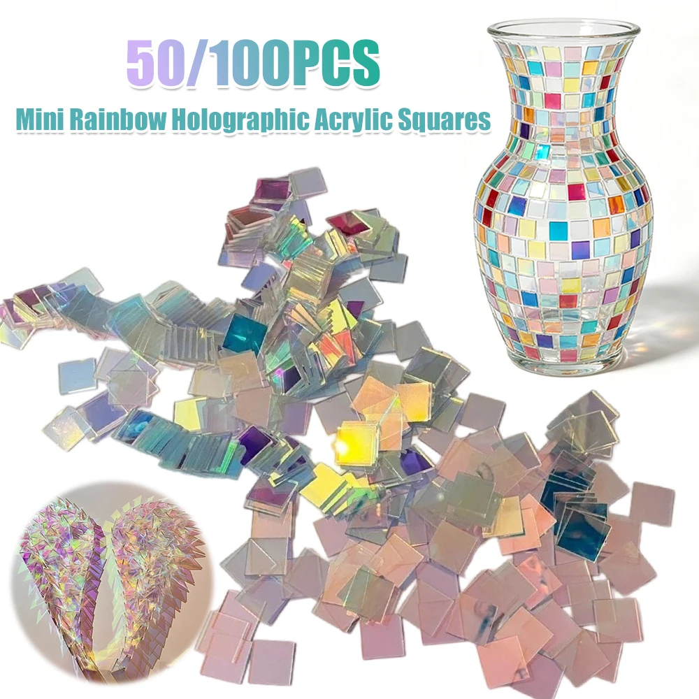 Resin Art Easy - Toplu Vitray Karo Fayansları Kolay Yapıştırmalı