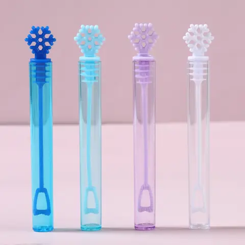 Bubble Tube Toy Snowflake Dinosaur Animal Crown Bow Wand Tub Baby Shower Wedding Birthday Party Decoration Christmas Kids Gifts