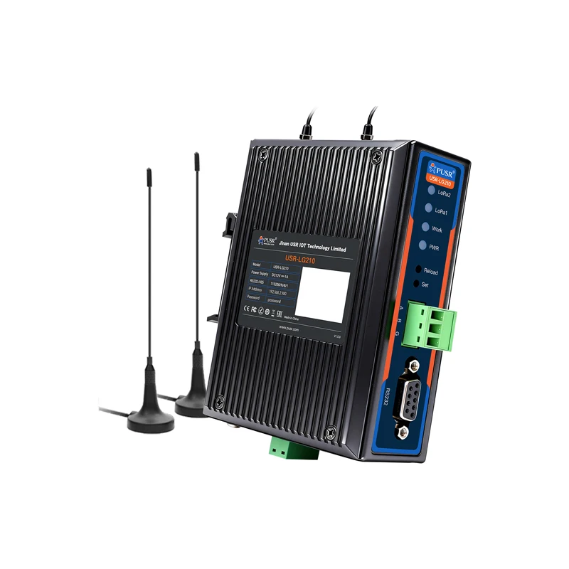 Picture 7: PUSR LoRa Gateway 8KM Coverage 1RS485/232 Edge Computing Modbus TCP/RTU MQTT SX1262 Wireless Monitoring Controller USR-LG210
