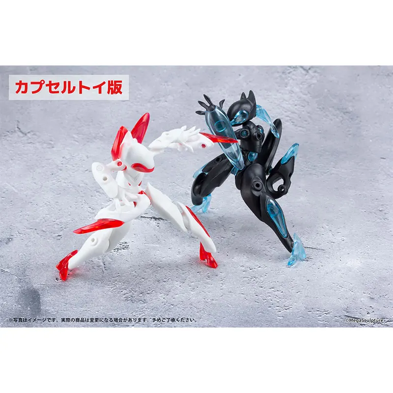 Japanese Genuine Gacha Scale Model Fox Void Sci-fi Animal Mecha Movable Assembly Fox Void Enhanced Action Figure Toys