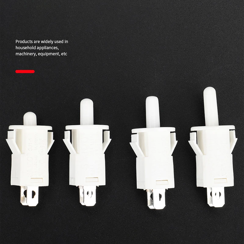 5/15mm Self Reset Door Control Switch Normally Closed Refrigerator Disinfection Cabinet Light Wardrobe 125/250V