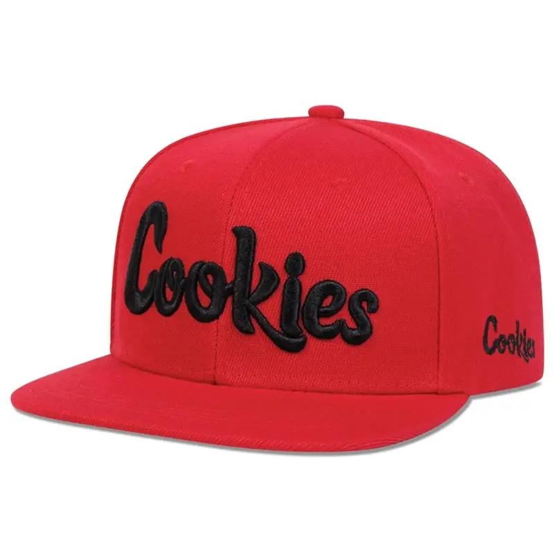 Unisex Cookies Embroidery Hip-hop Hats Spring Autumn Outdoor Adjustable Casual Baseball Caps Sunscreen Hat