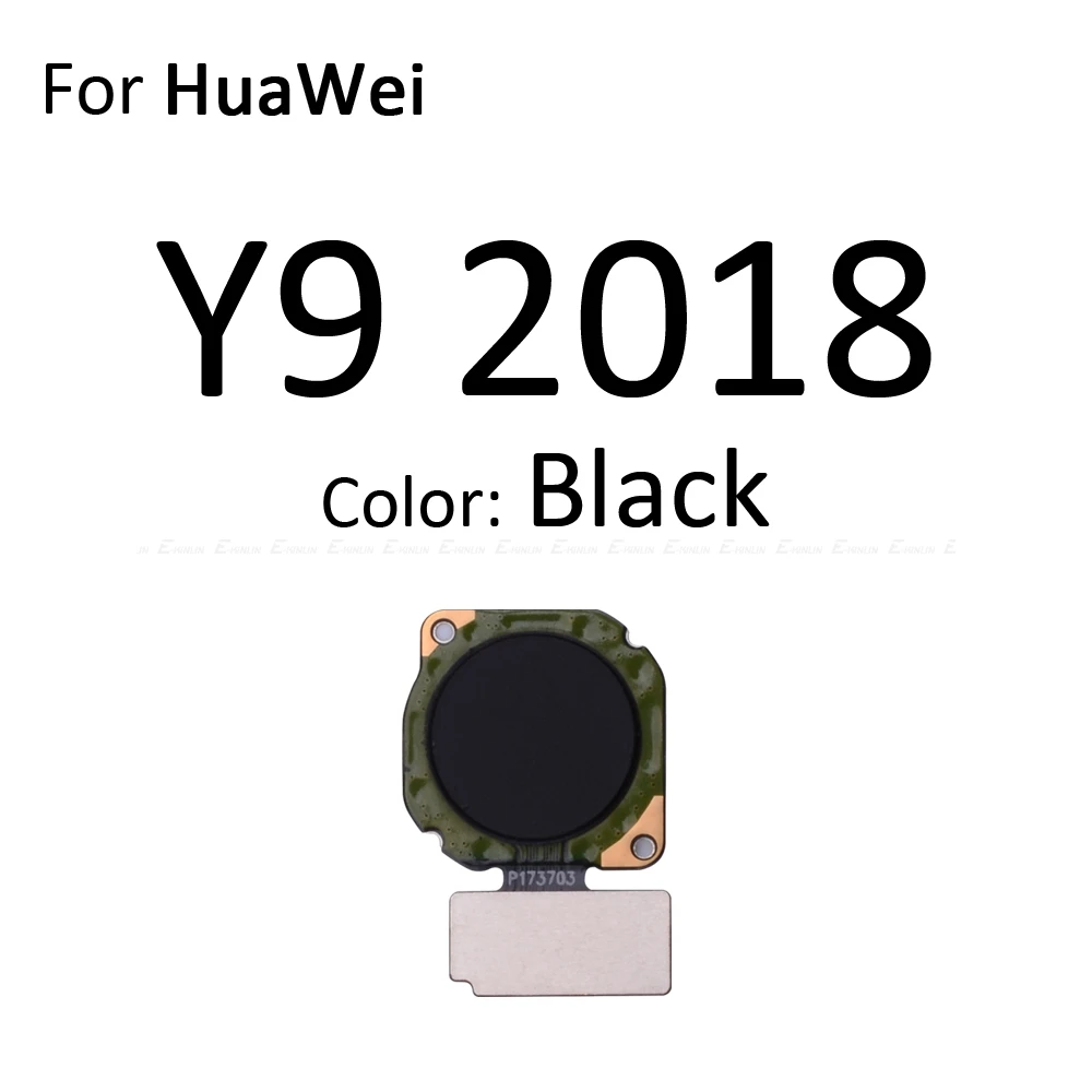 Home Return Button Key Fingerprint Sensor Scanner Connector Flex Cable Touch ID For HuaWei Y9 Y7 Y6 Prime Pro 2019 2018 2017