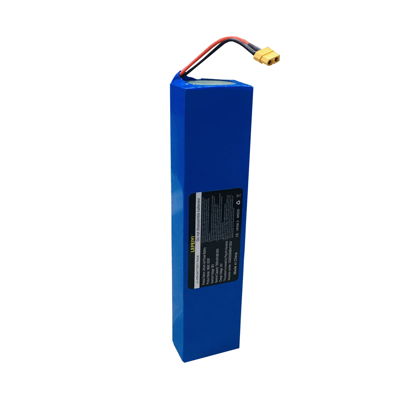 10S3P 36V 7800mAH 18650 Lithium Ion Battery Pack  500W hHigh Power And Large Capacity For 36/42V Motorcycle Scooter