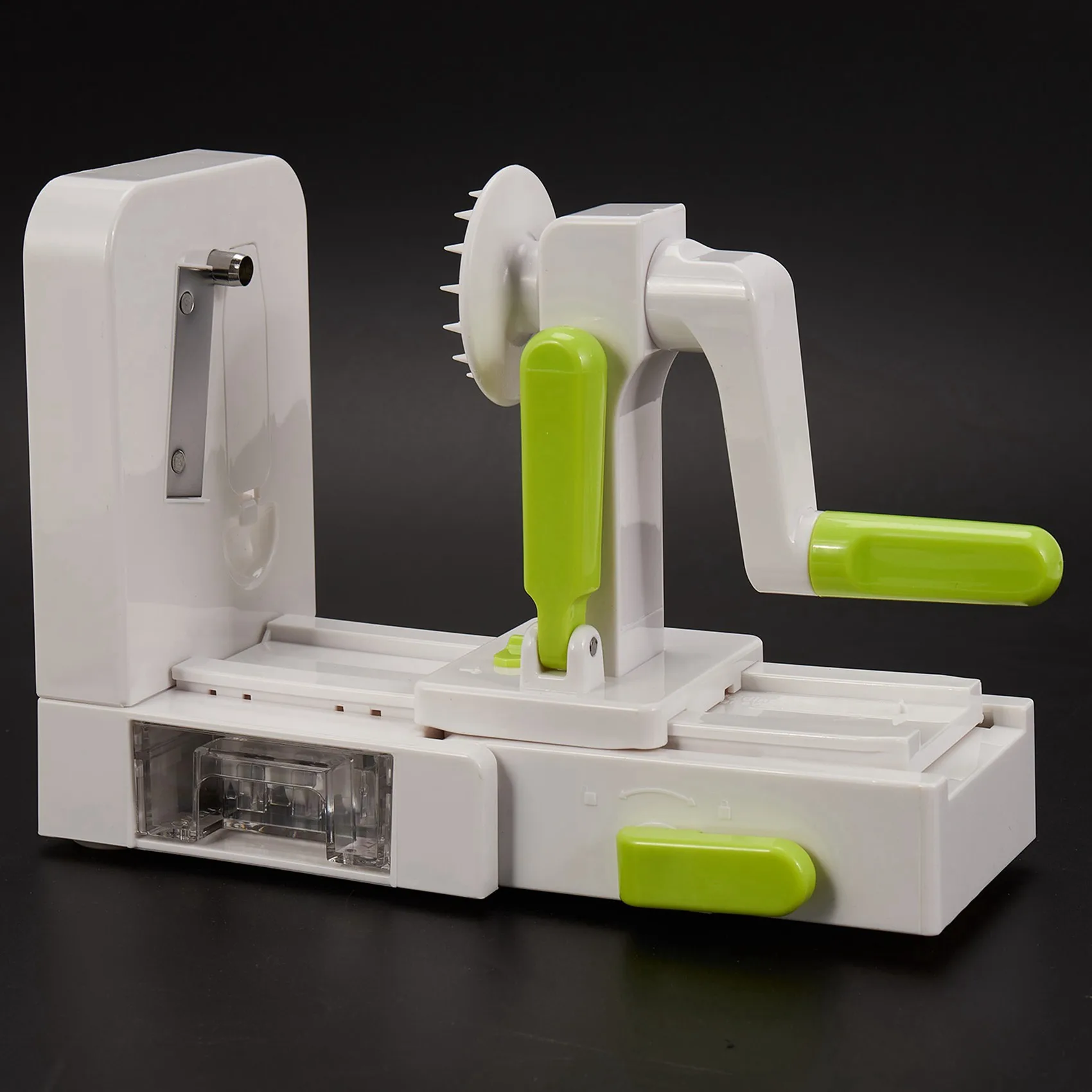 

ABUN-8 Blade Vegetable Spiralizer Folding Veggie Pasta & Spaghetti Potato Vegetable Spiral Cutter Zucchini Slicer