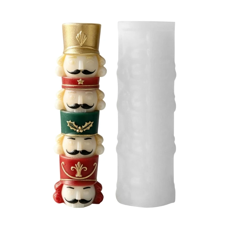 Weihnachtsfigurenform für Kerzen- und Tonprojektarbeiten 3XUF – Detail 1