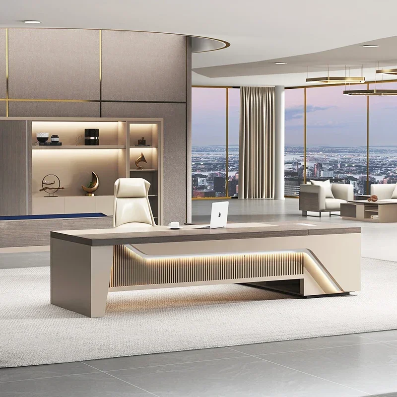 

Workstation Executive Desk Reading Room Office Furniture Multifunction Home Auxiliary Seating Bedroom Professional Computer Work